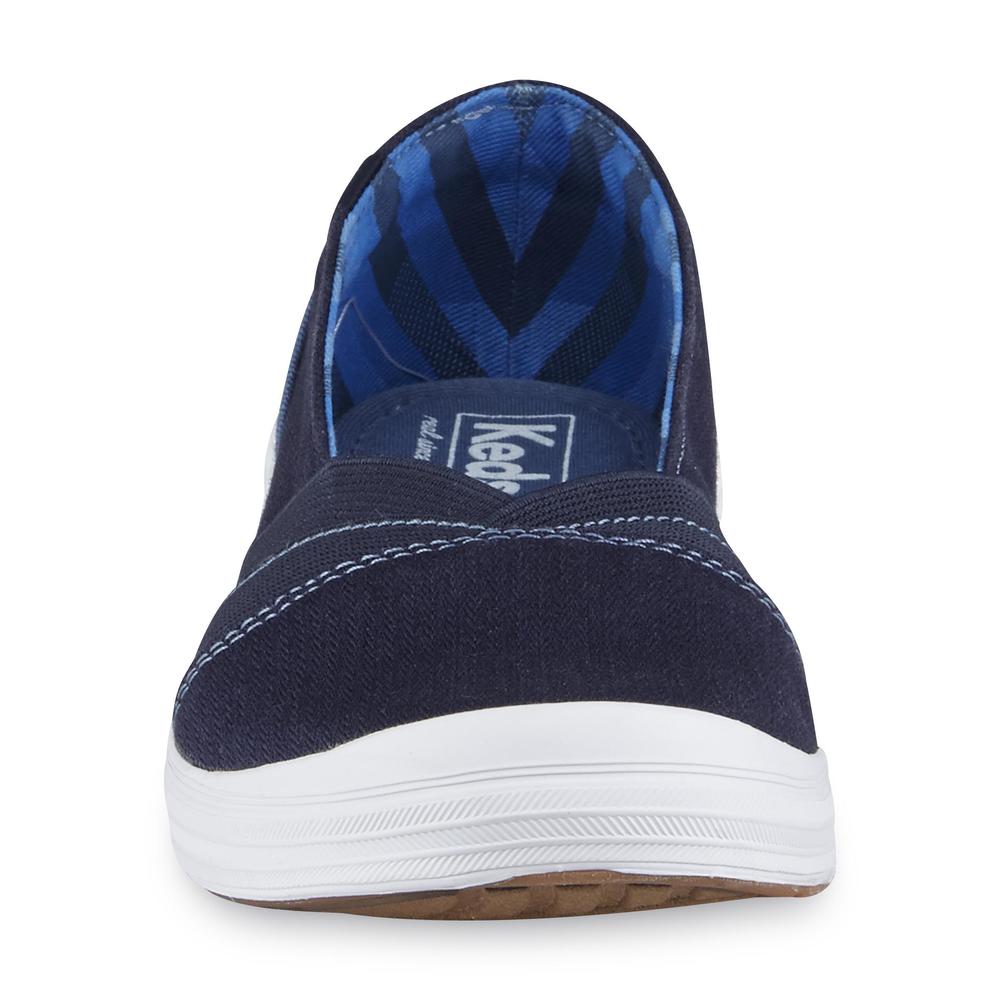 Keds Women's Whimsy Navy SlipOn Shoe