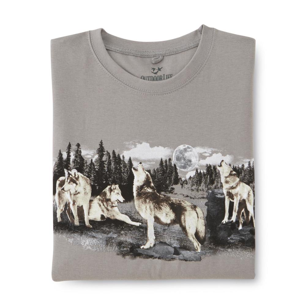 Outdoor Life&reg; Men's Graphic T-Shirt - Wolves in the Clear