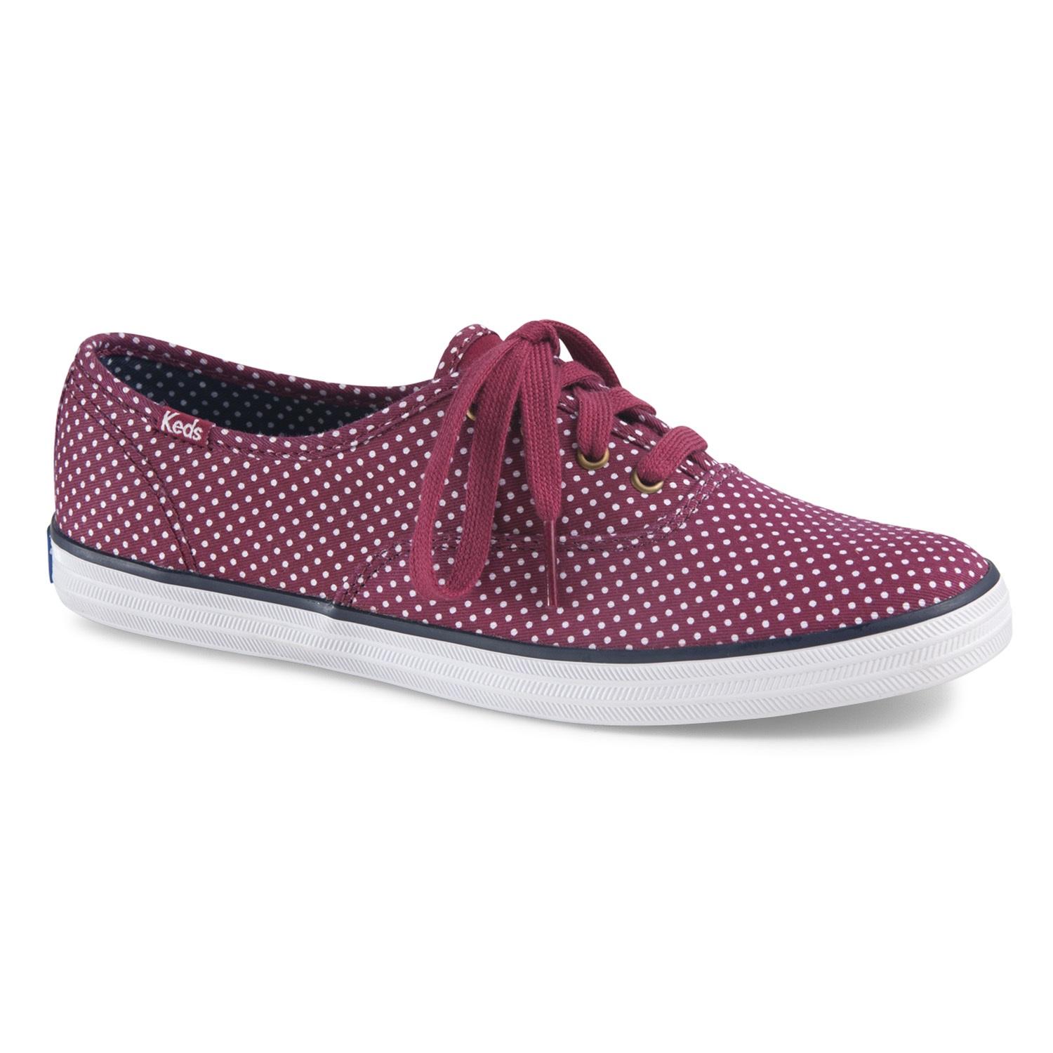 Keds Women's Champion Casual Shoe - Off Red