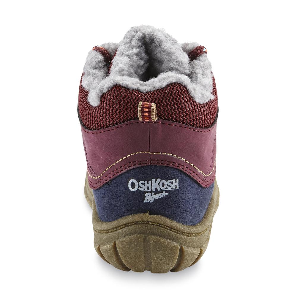 OshKosh Toddler Boy's Marley 2 Burgundy/Navy Winter Snow Boot