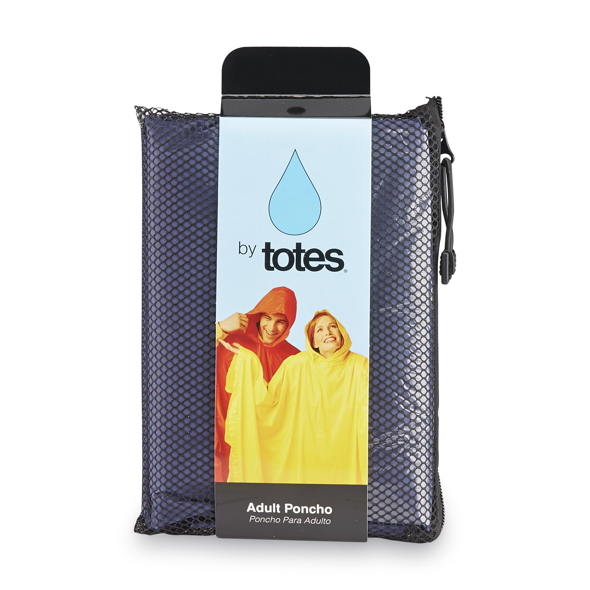 Totes Women's Hooded Rain Poncho