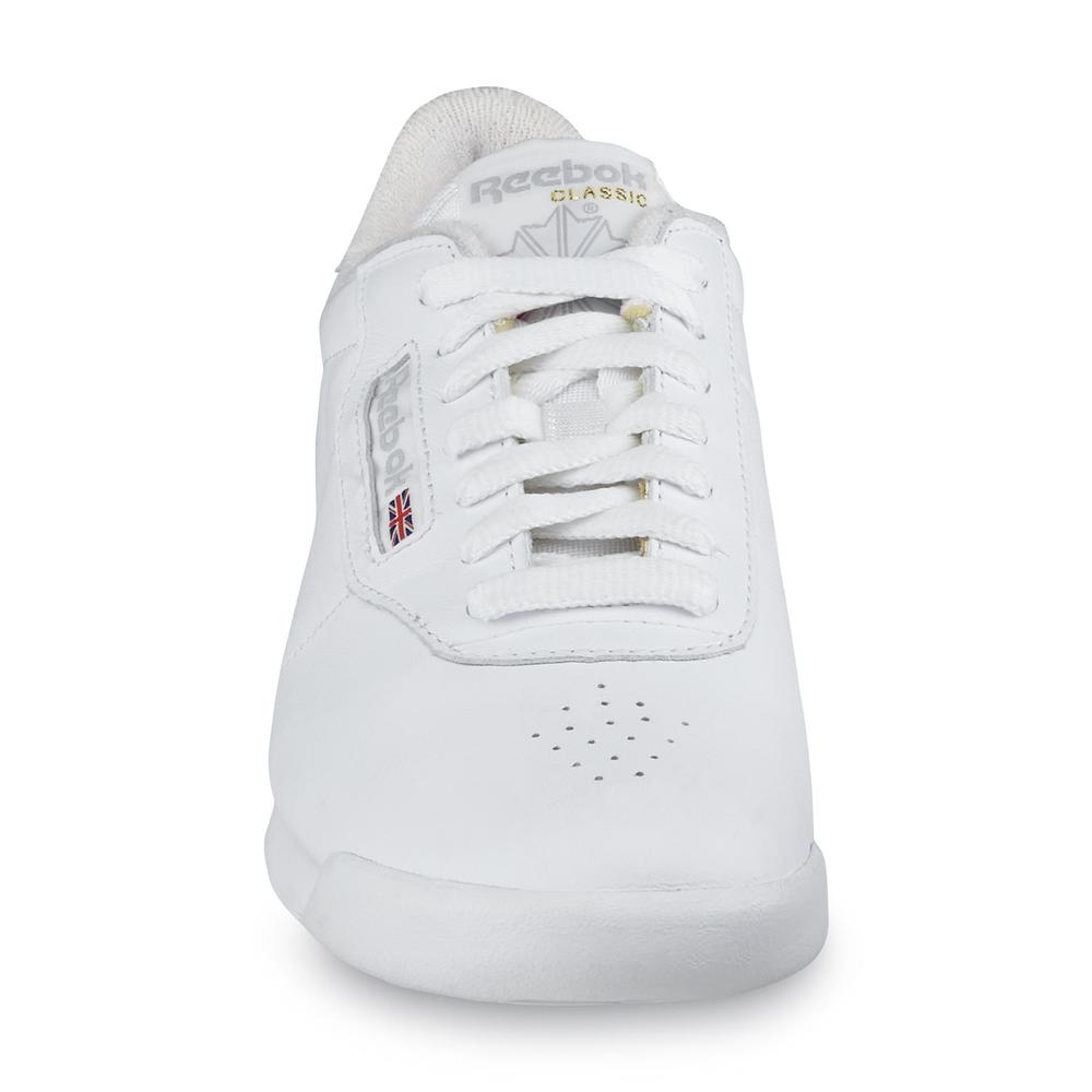 Reebok Women's Princess Casual Athletic Shoe - White Wide Width Available