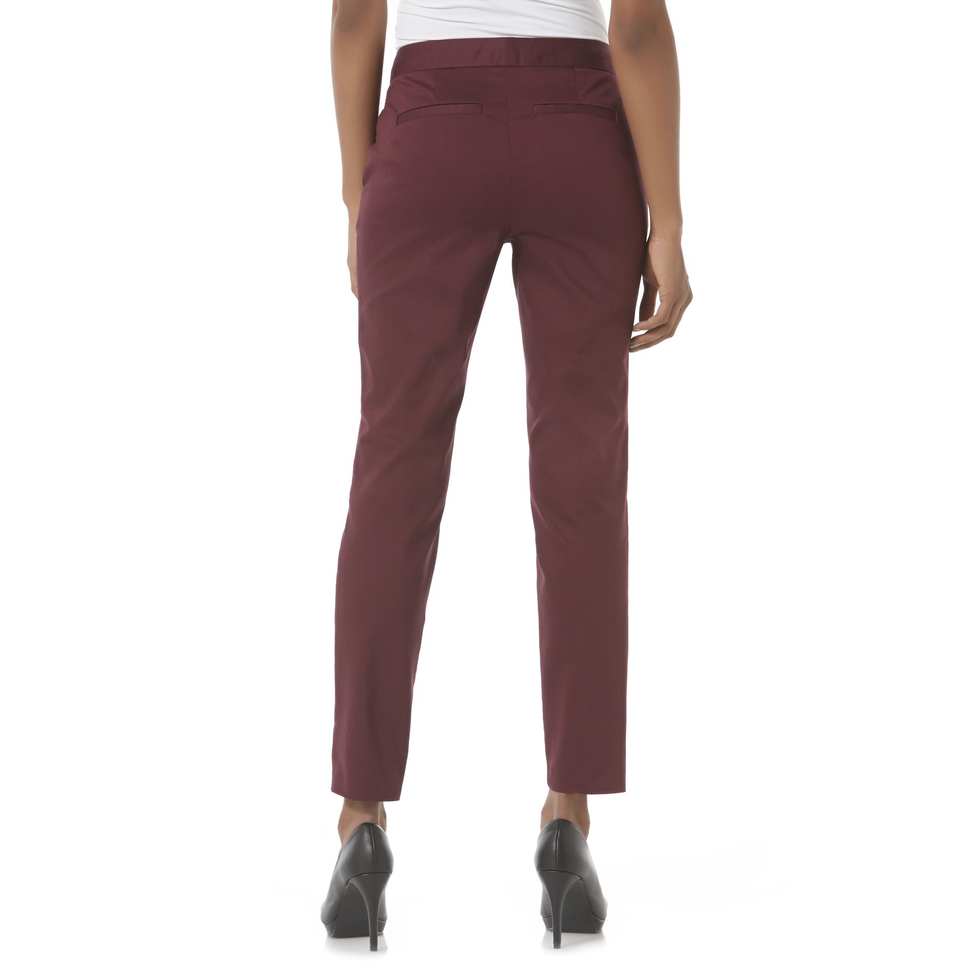 skinny fit dress pants womens