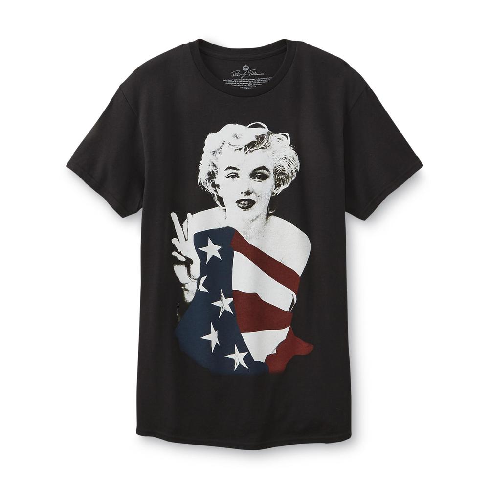 Screen Tee Market Brands Young Men's Graphic T-Shirt - Marilyn Monroe