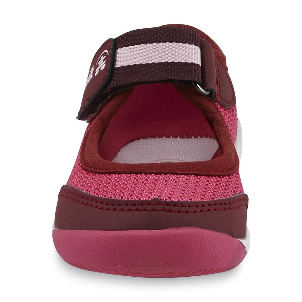 Kamik Toddler Girl's Mary Jane Pink/Purple Casual Shoe