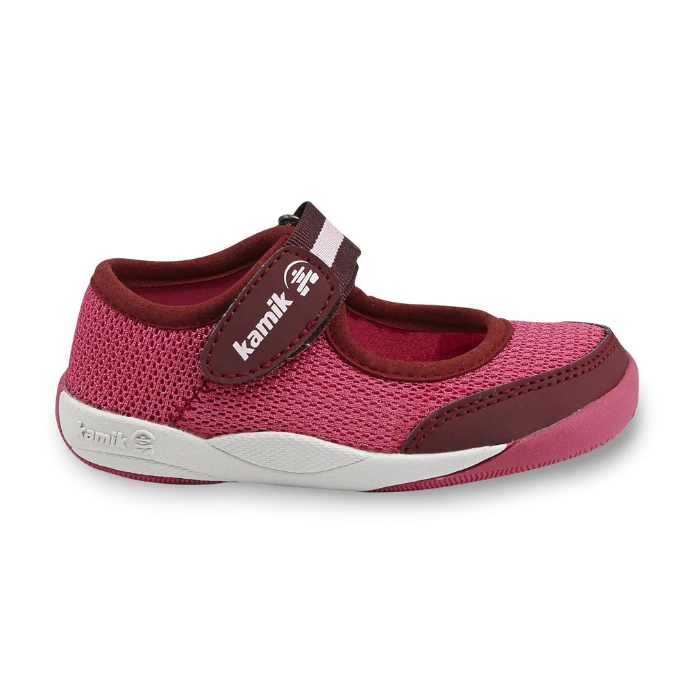 Kamik Toddler Girl's Mary Jane Pink/Purple Casual Shoe