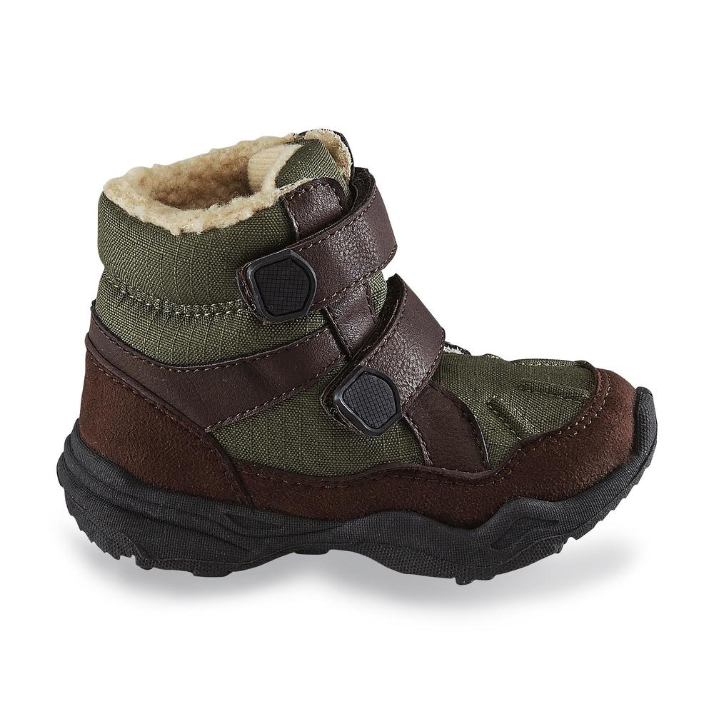 Carter's Toddler Boy's Dunes Brown/Olive Hiking Boot