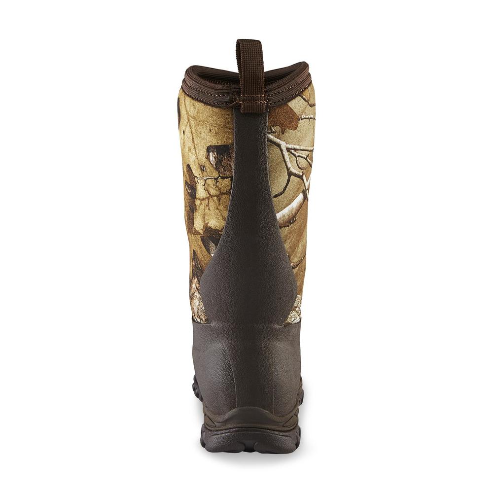 The Original Muck Boot Company Boy's Rugged Camouflage Waterproof Calf-High Weather Boot