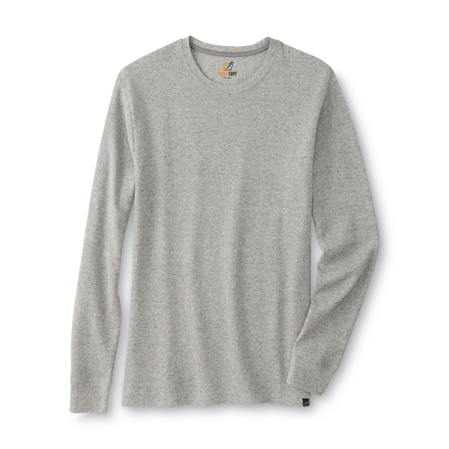Amplify Young Men's Thermal Shirt - Speckled