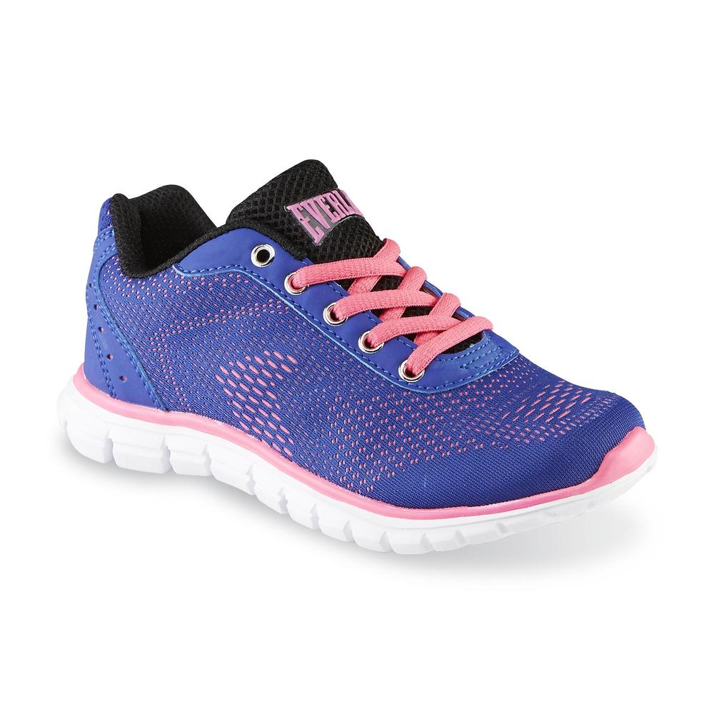 Everlast&reg; Girl's Driver Blue/Pink/Black Walking Shoe