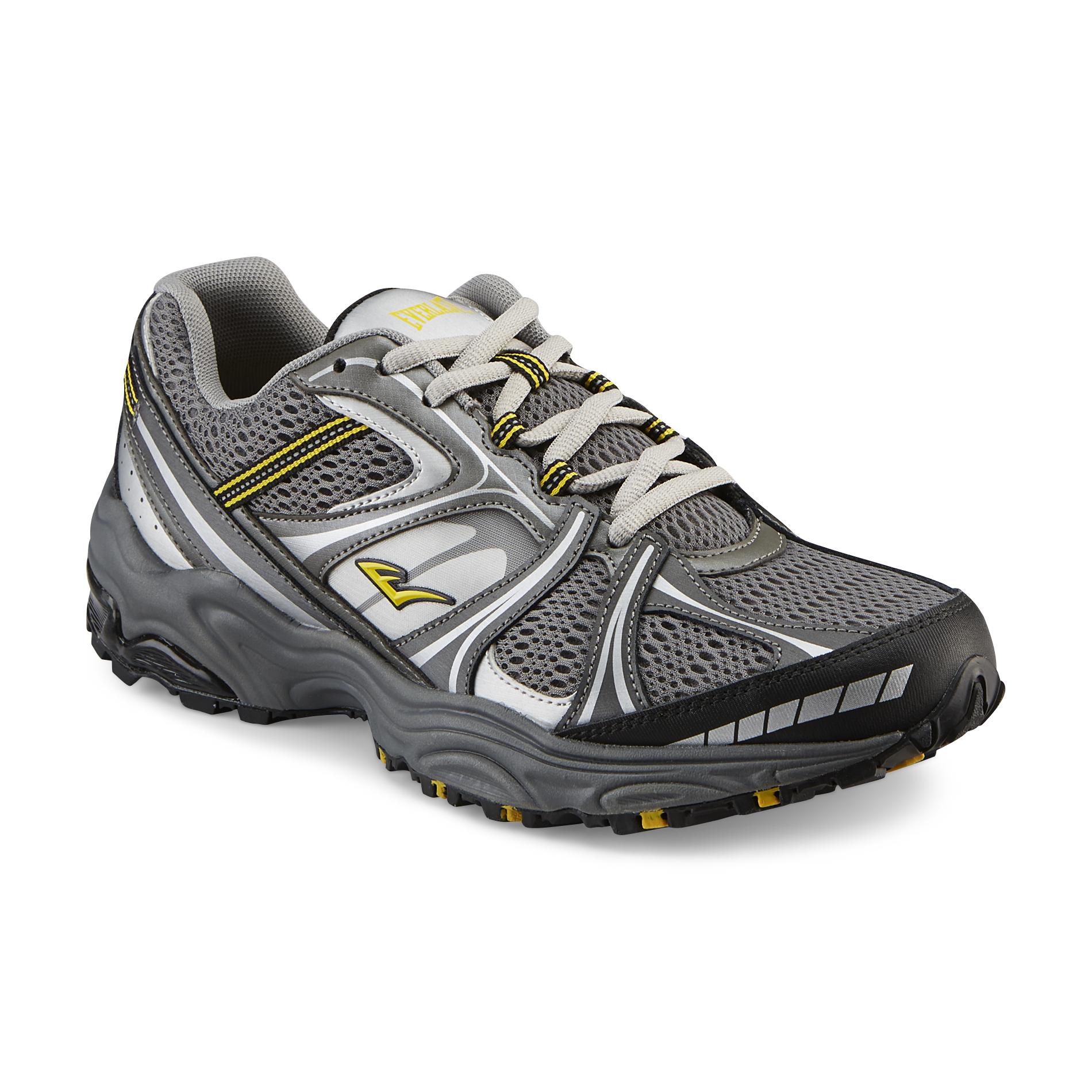 Everlast® Men's Huck Trail Gray/Yellow Running Shoe - Shoes - Men's ...