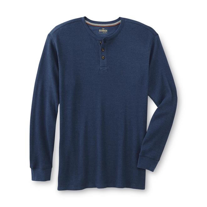 Outdoor Life Men's Big & Tall Thermal Henley Shirt