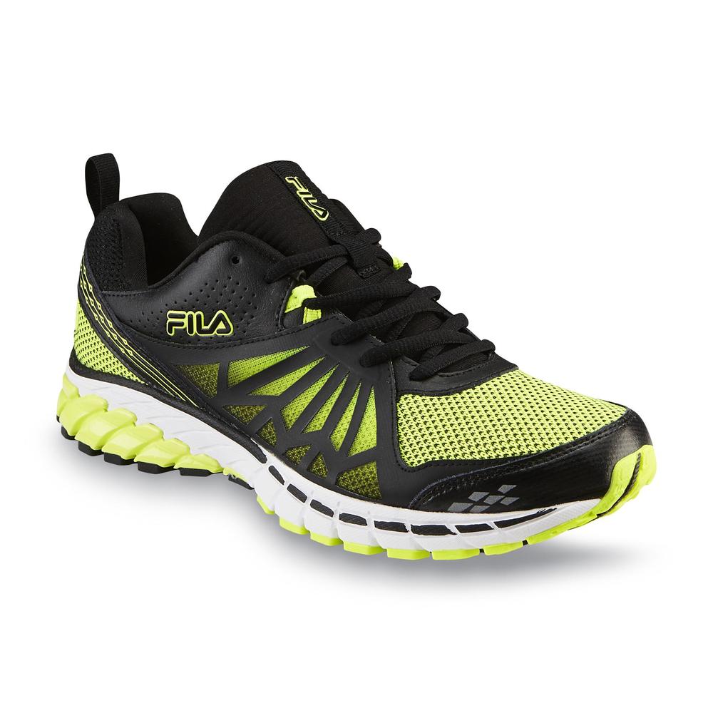 Fila Men's Steelstrike Energized Black/Yellow Running Shoe