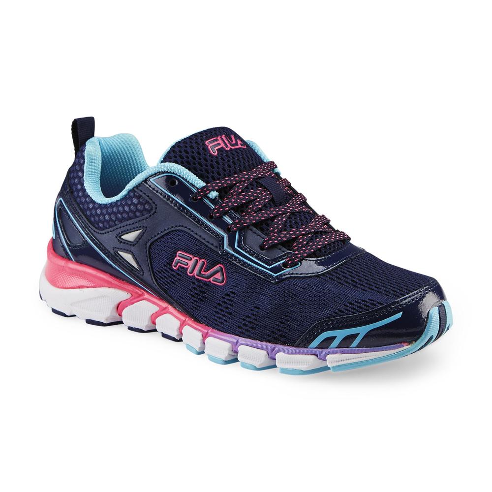 Fila Women's Mechanic 3 Energized Navy/Pink/Purple Running Shoe