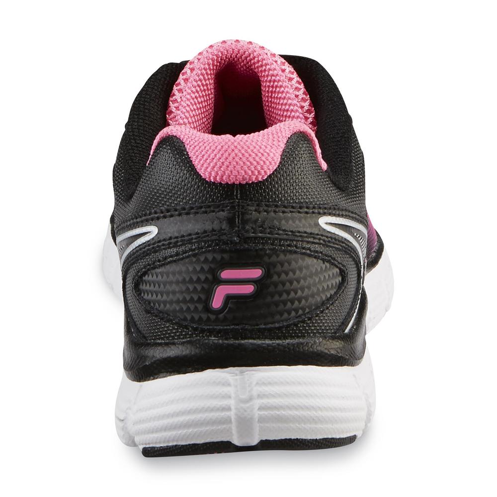 Fila Women's Memory Perpetual Black/Pink Running Shoe