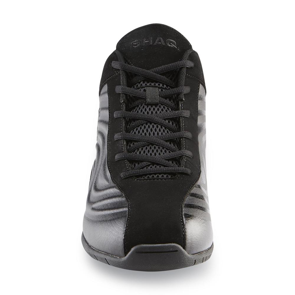 Shaq Men's Double Doubles Black MidTop Basketball Shoe