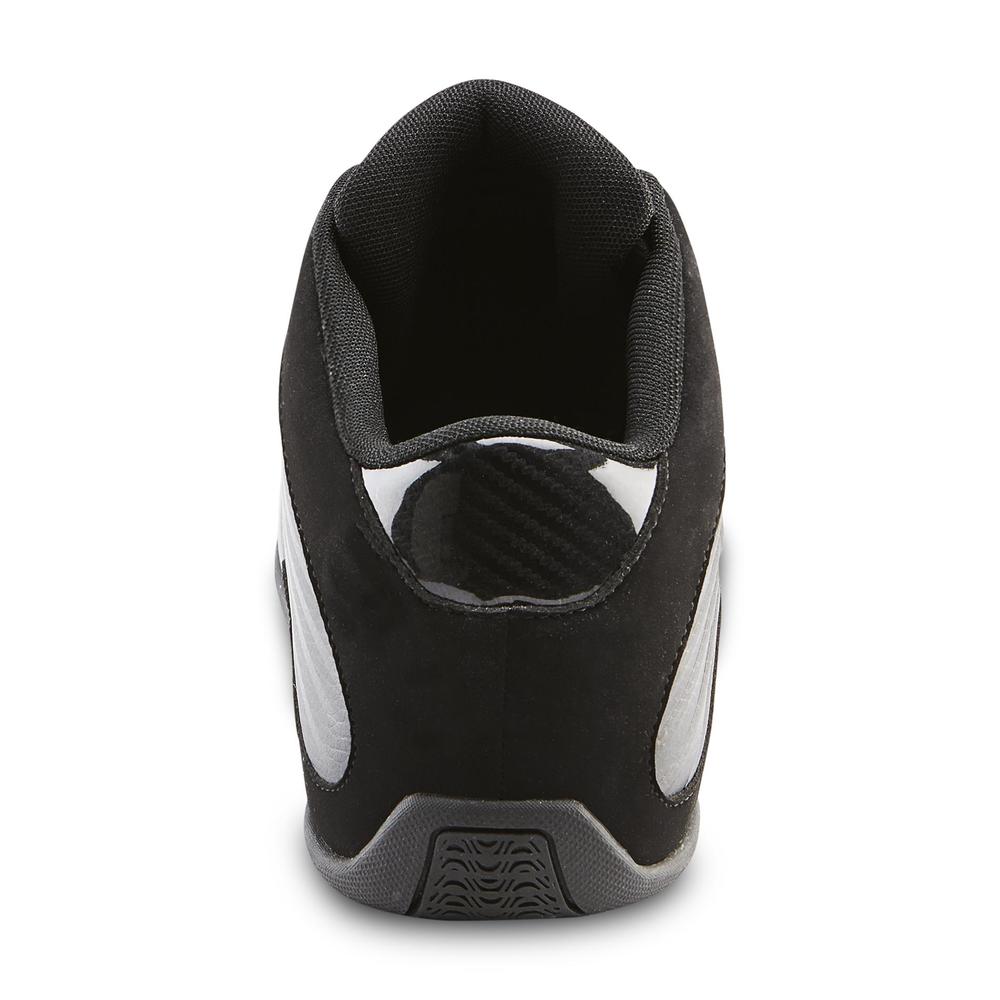 Shaq Men's Double Doubles Black MidTop Basketball Shoe