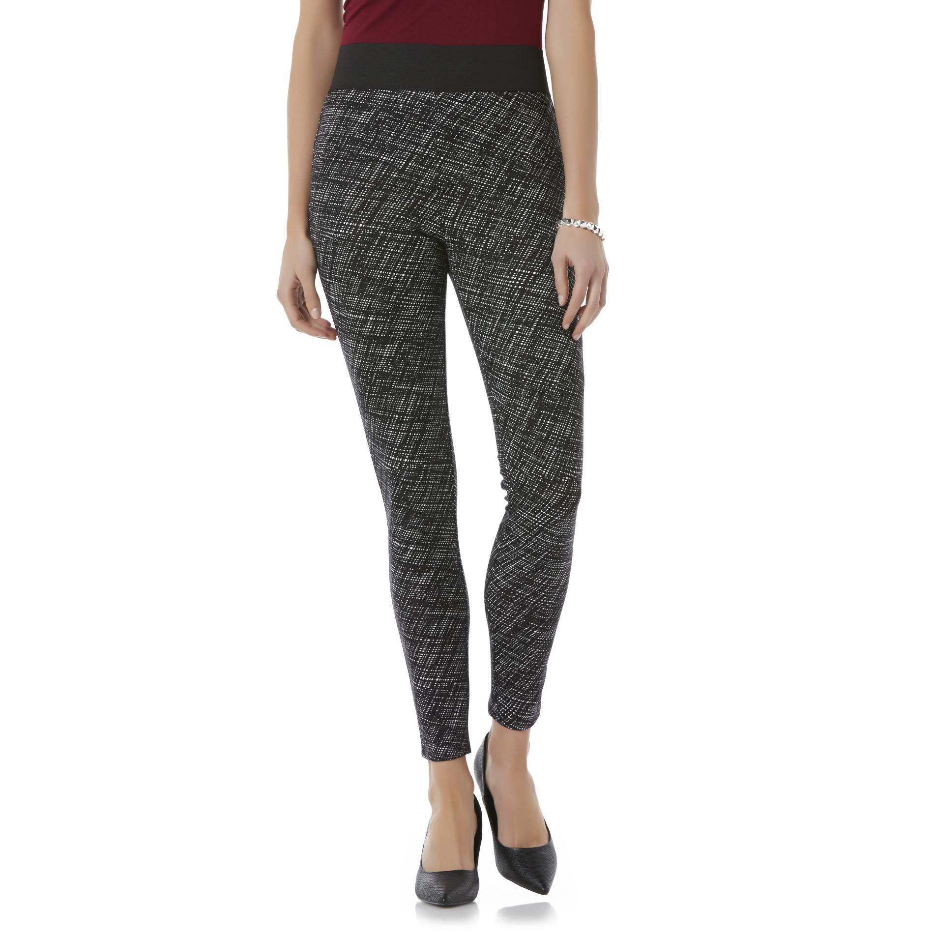 Metaphor Women's Stretch Fit Printed Pants - Abstract