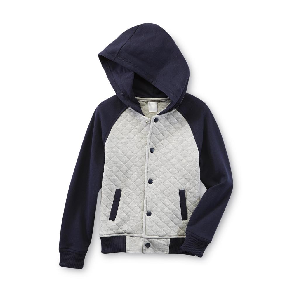 Toughskins Infant & Toddler Boy's Quilted Hoodie Jacket - Colorblock