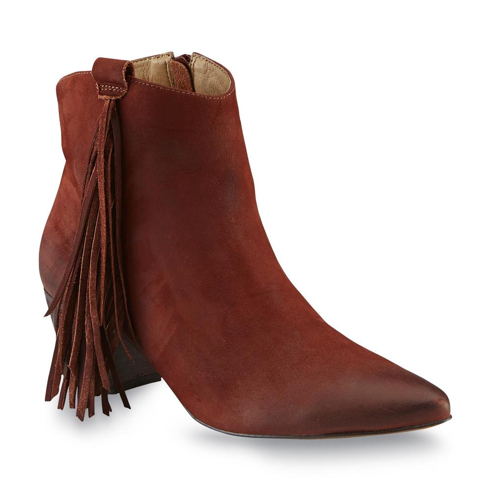 Coconuts by Matisse Women's Shields Suede Western Boot - Rust