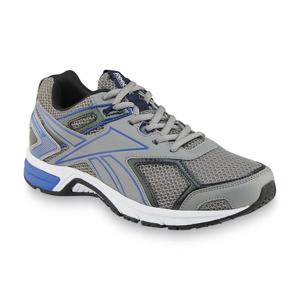 Reebok Men's Quickchase MemoryTech Gray/Blue/Black Running Shoe