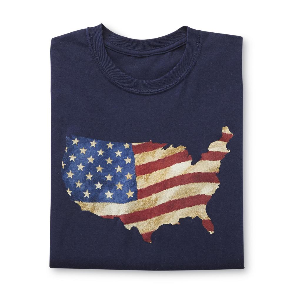 Americana Men's Crew Neck T-Shirt -
