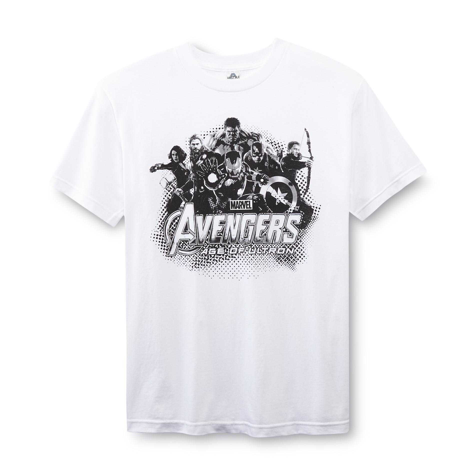 Marvel Avengers Young Men's Graphic T-Shirt - Age of Ultron