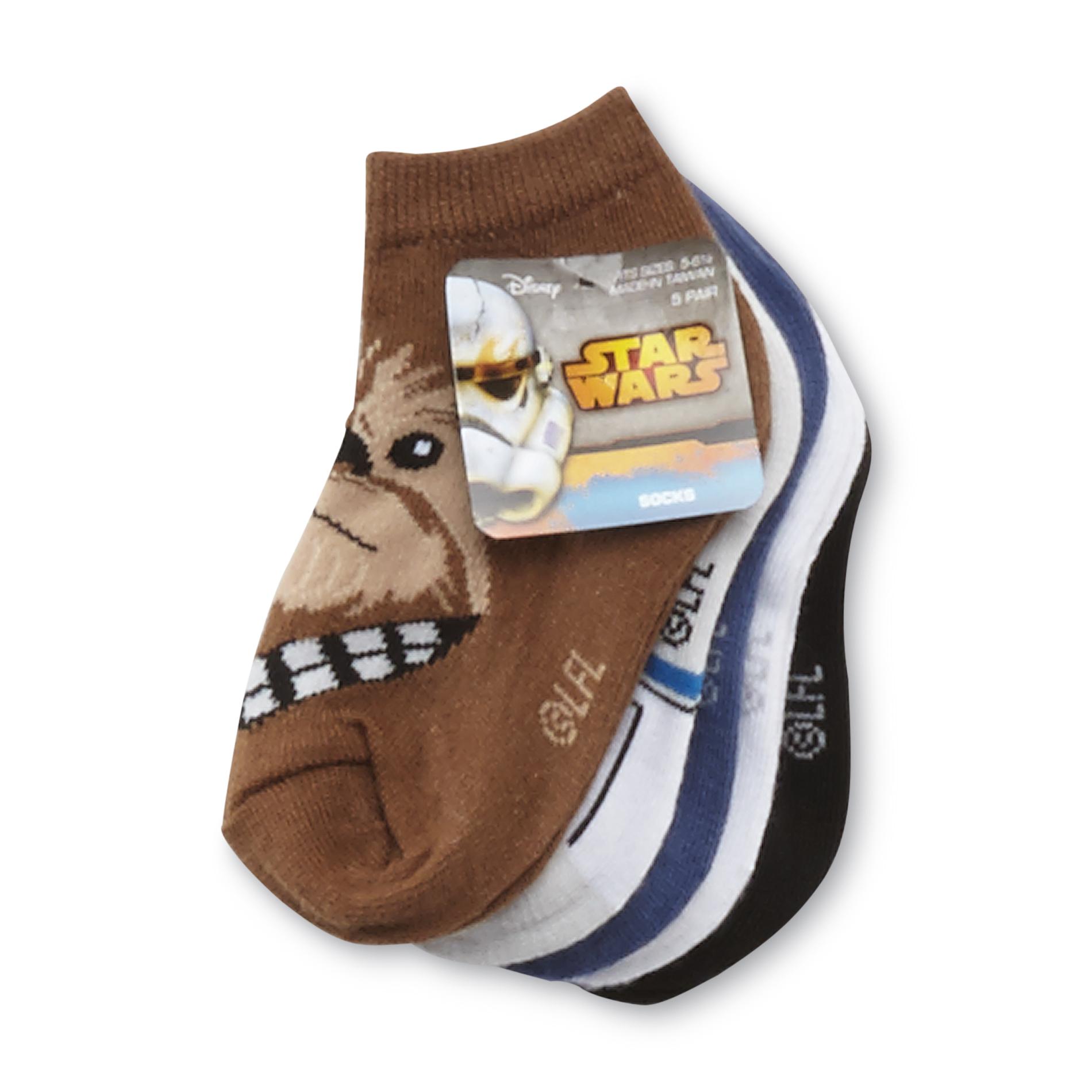 Star Wars 5-Pairs Toddler's Low-Cut Socks