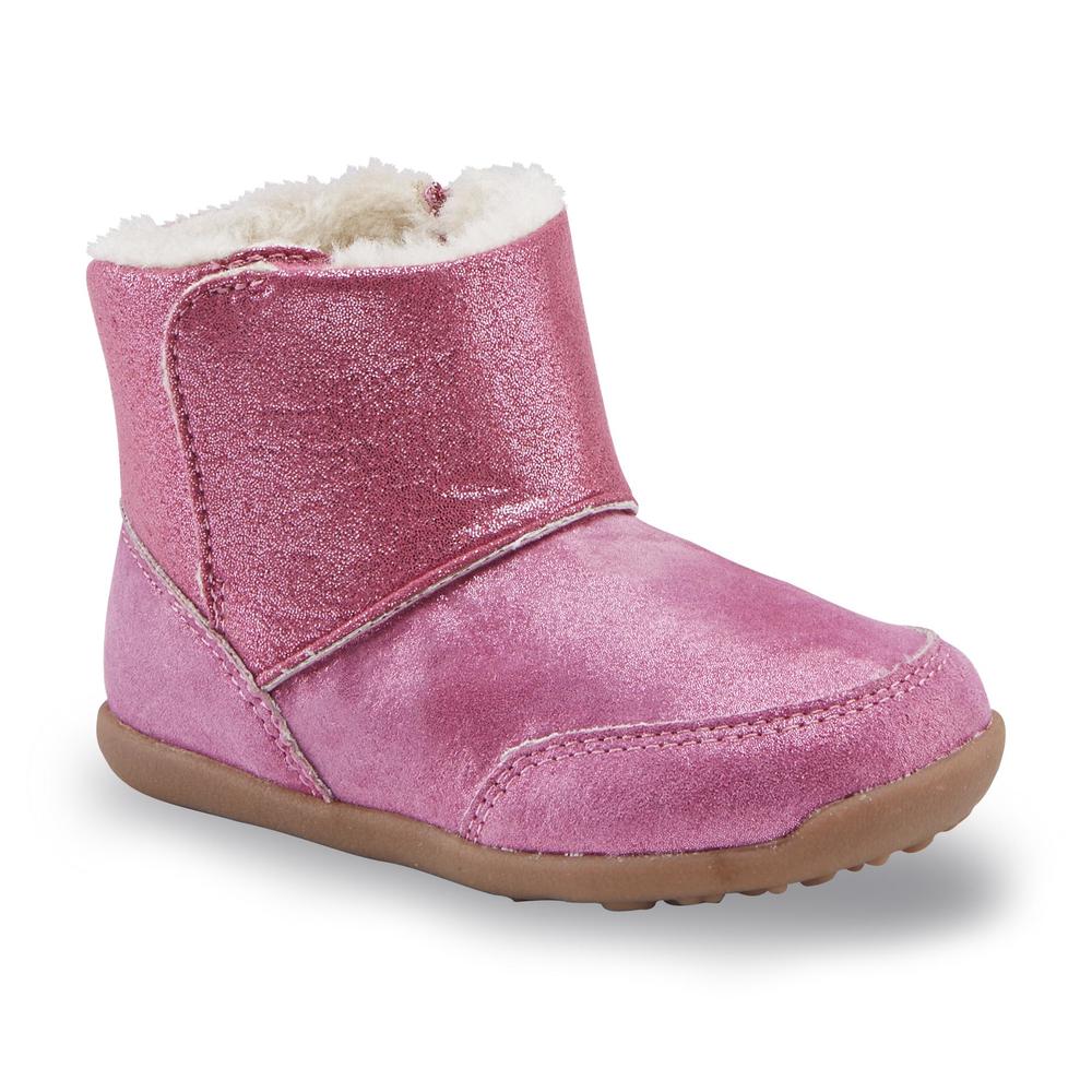 Carter's Every Step Baby Girl's Stage 3 Walking Bucket Boot - Pink Glitter
