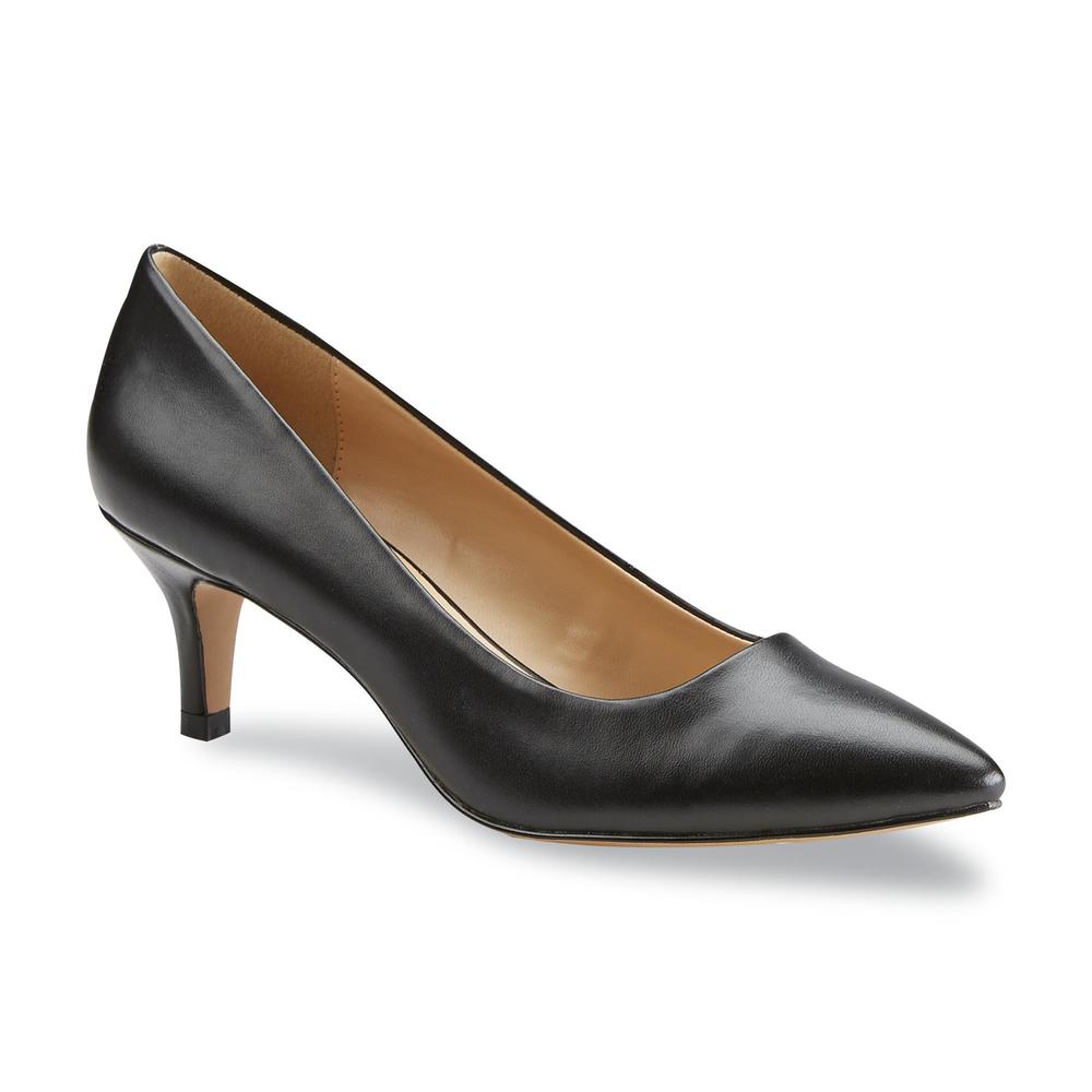 Simply Styled Women's Mia Pump - Black Wide Width Avail