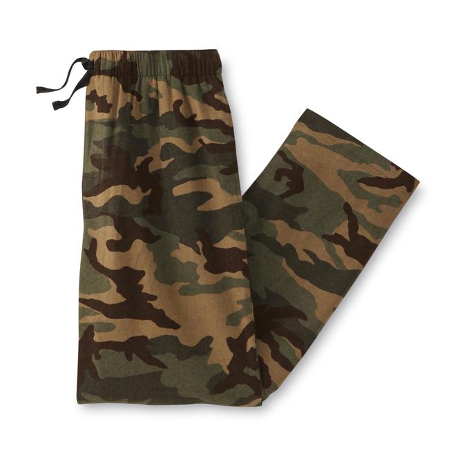 Joe Boxer Men's Flannel Pajama Pants Camouflage