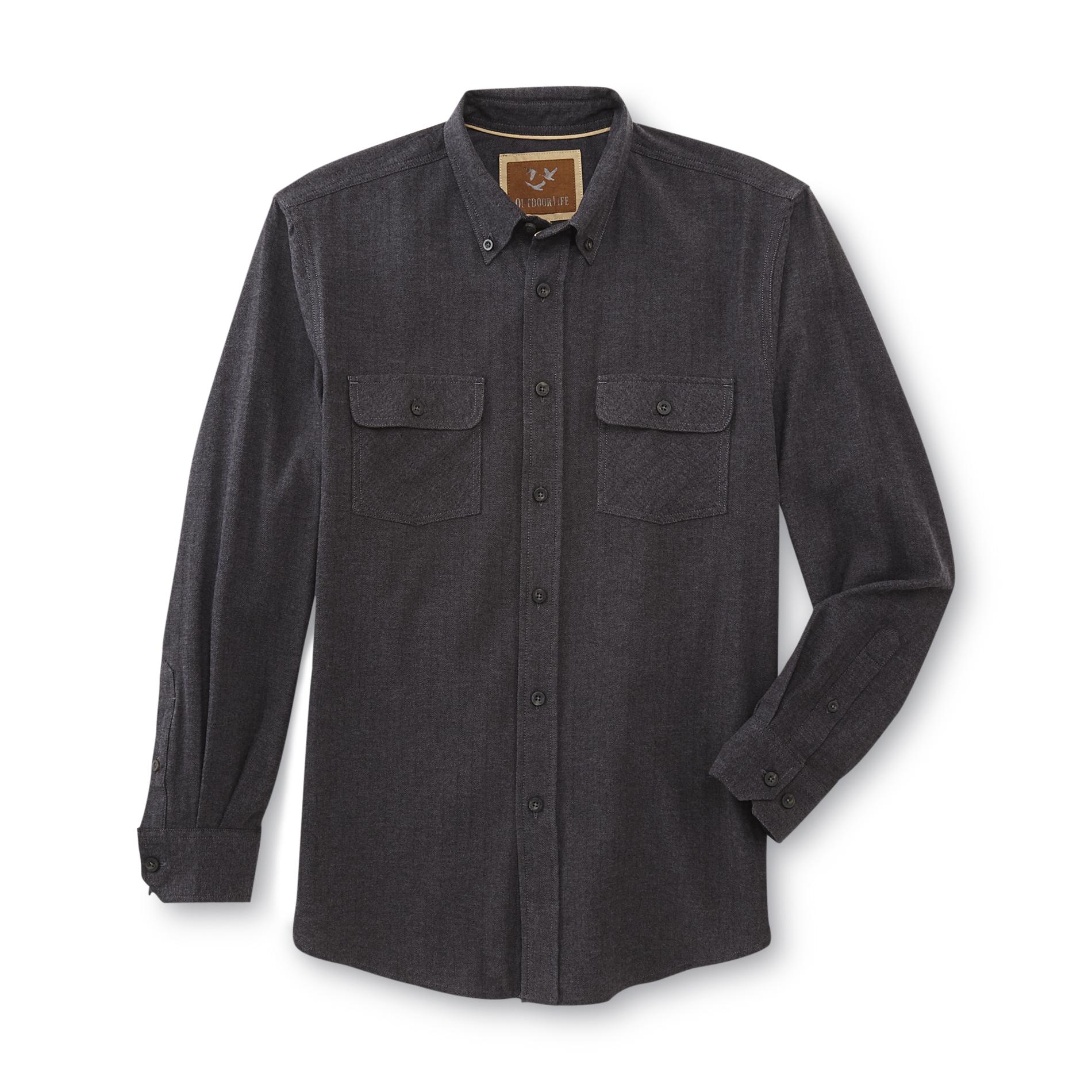 Outdoor Life&reg; Men's Flannel Shirt - Herringbone