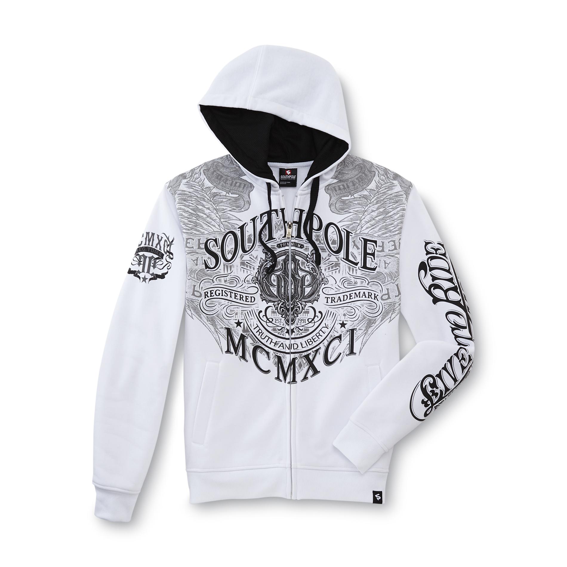 Southpole Young Men's Graphic Hoodie Jacket