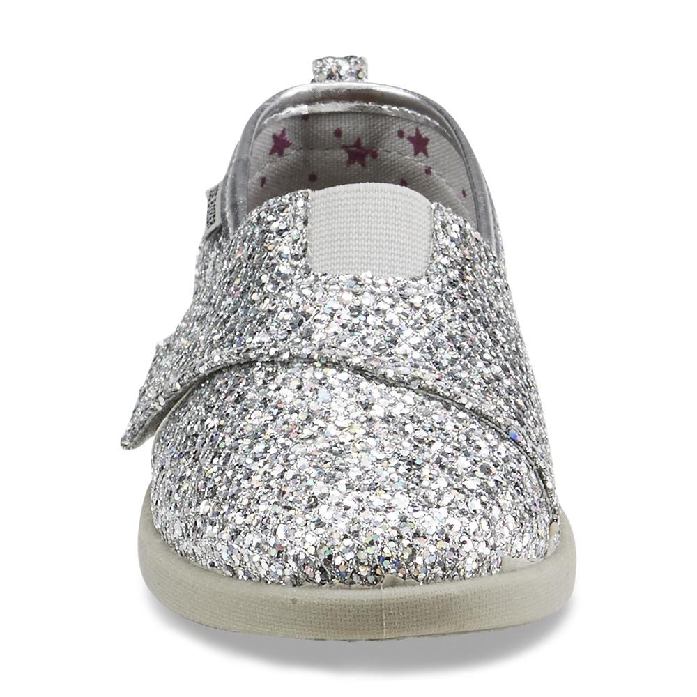 Joe Boxer Girl's Buffalo Silver Embellished Slip-On Shoe