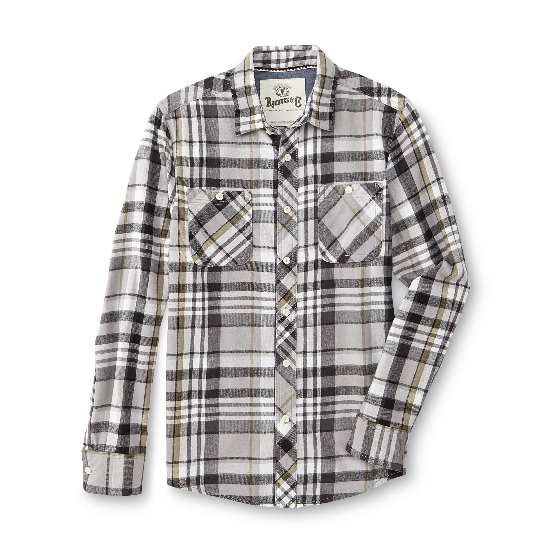 Roebuck & Co. Young Men's Flannel Shirt - Plaid