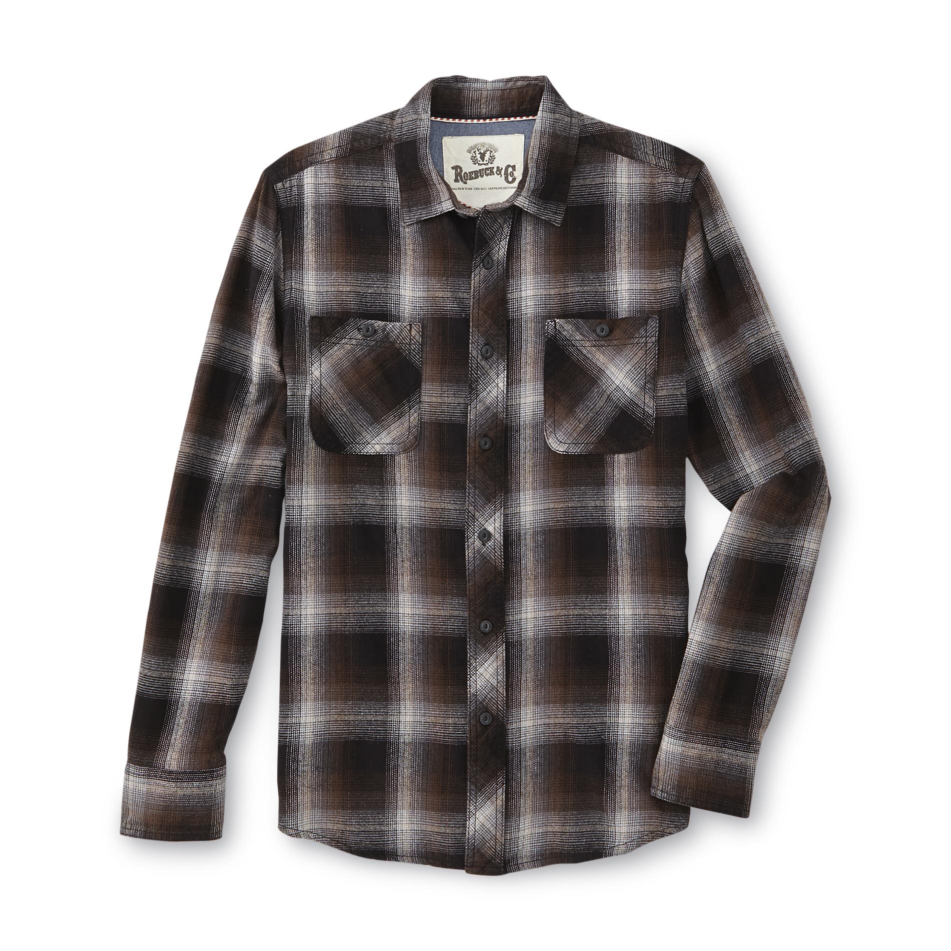Roebuck & Co. Young Men's Flannel Shirt - Plaid