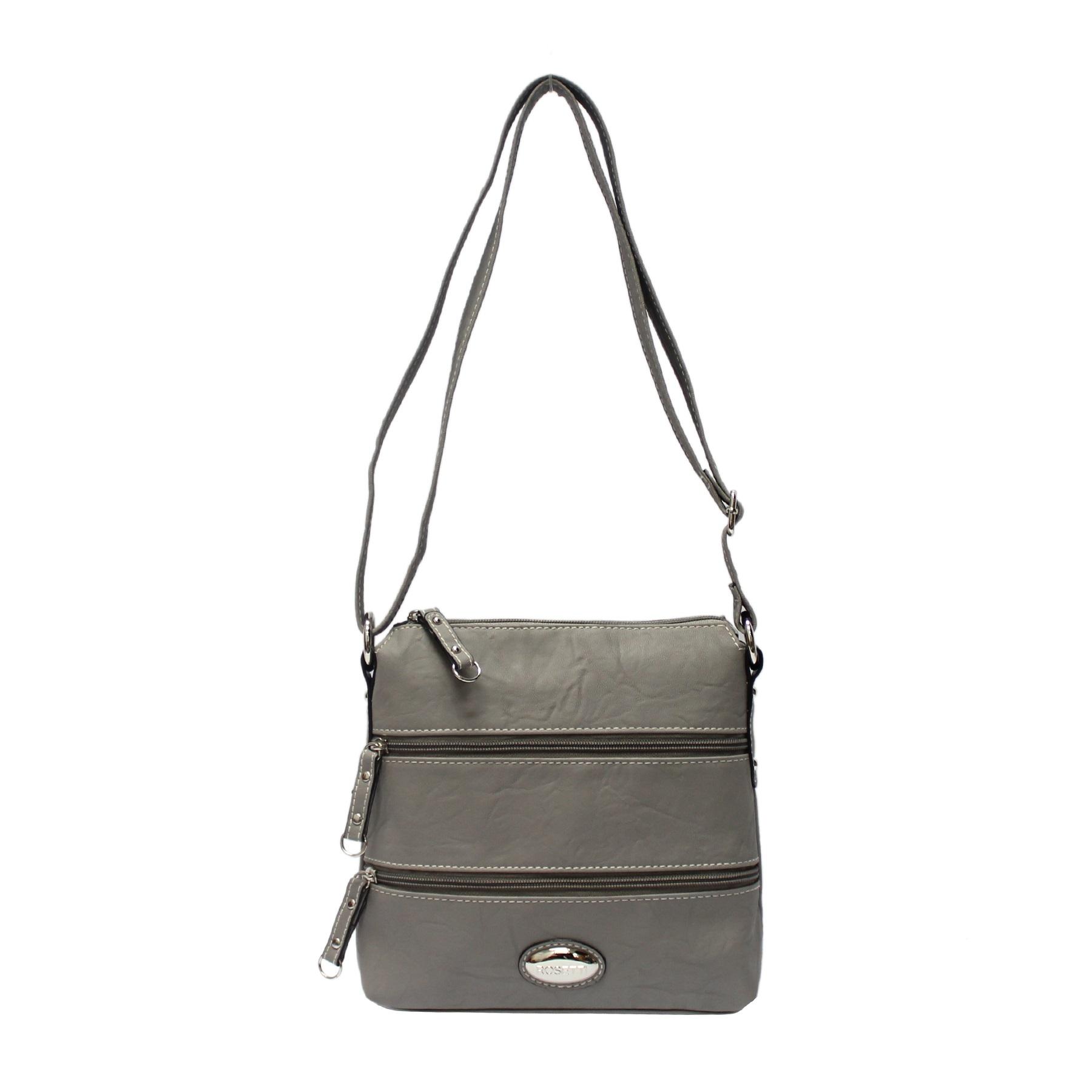 Rosetti Perry Crossbody Handbag For Women – Spacious Smoke Gray Shoulder Bag - View #9