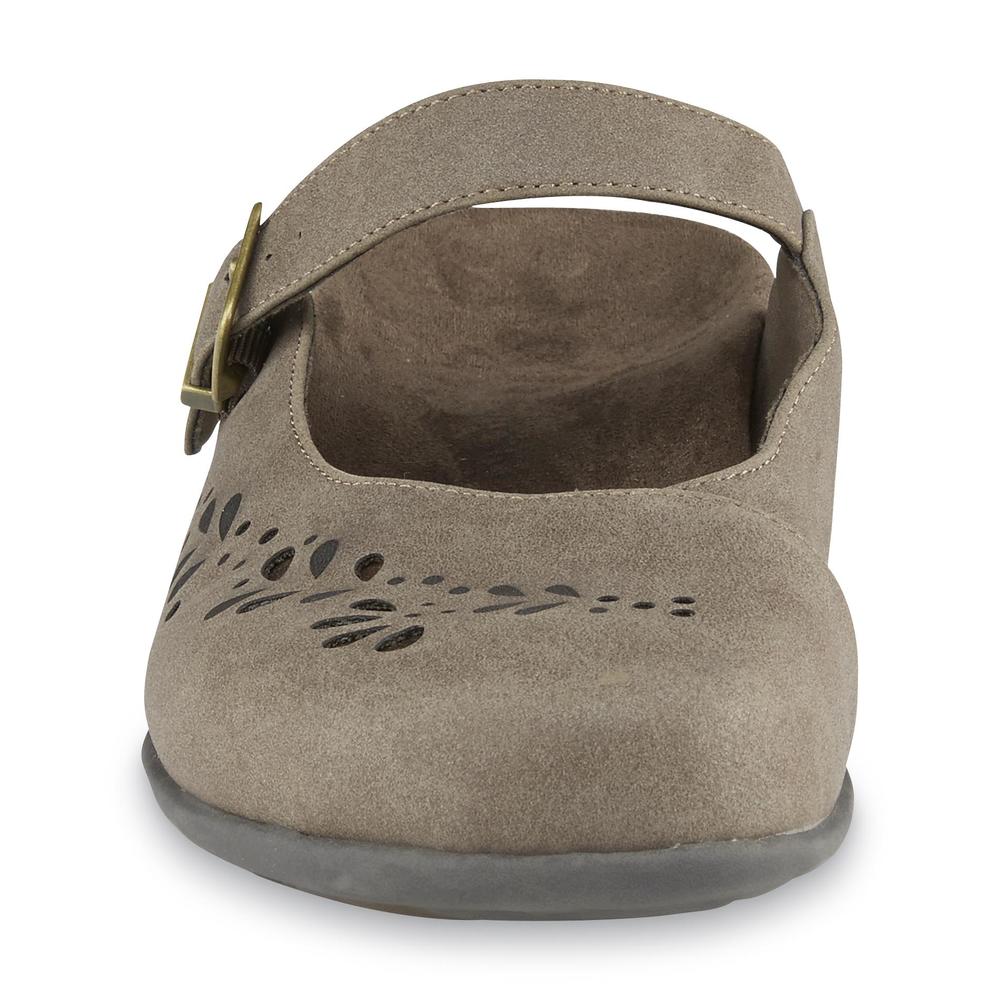 Vionic Women's Midway Taupe Mary Jane Clog