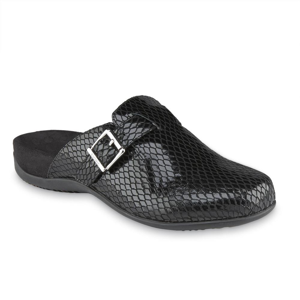 Vionic Women's Calgary Black Casual Mule Comfort Shoe