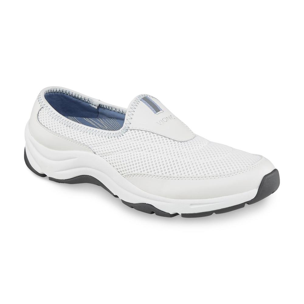 Vionic Women's Heritage White Slip-On Comfort Walking Shoe