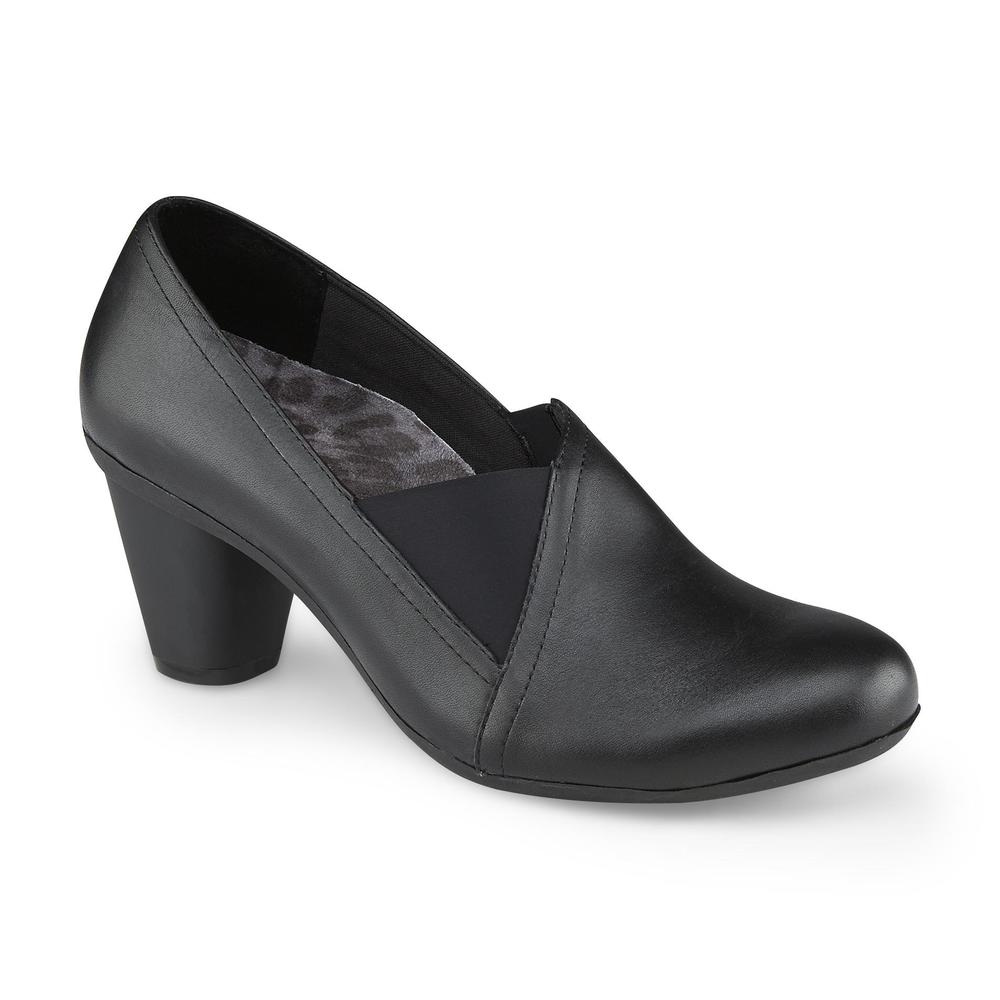 Vionic Women's Sumner Black High-Heel Leather Shoe