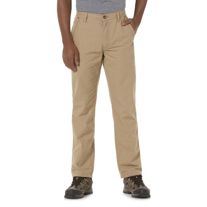 Outdoor Life Men's Woven Khaki Pants