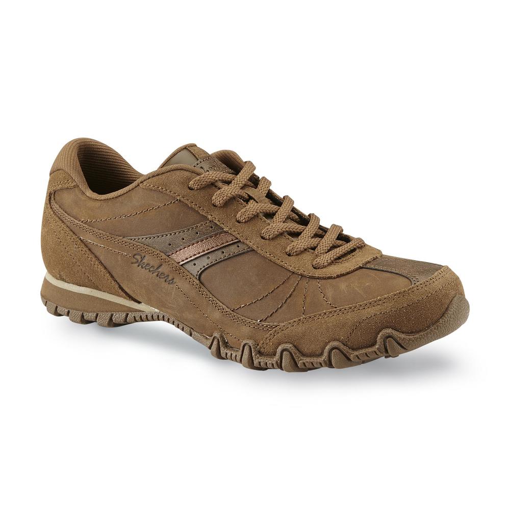 Skechers Women's Relaxed Fit: Bikers - Systematic Brown Casual Shoe
