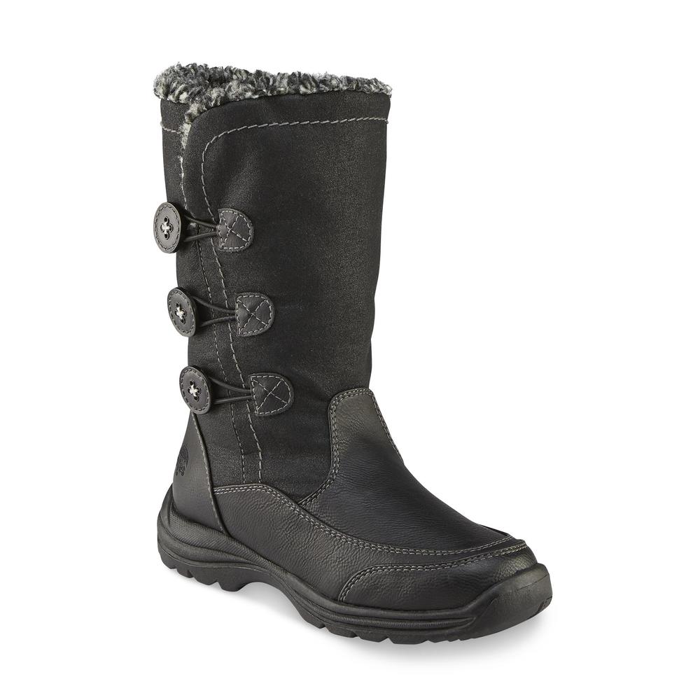 Totes Women's Mya Winter/Weather Boot - Black Wide Width Avail