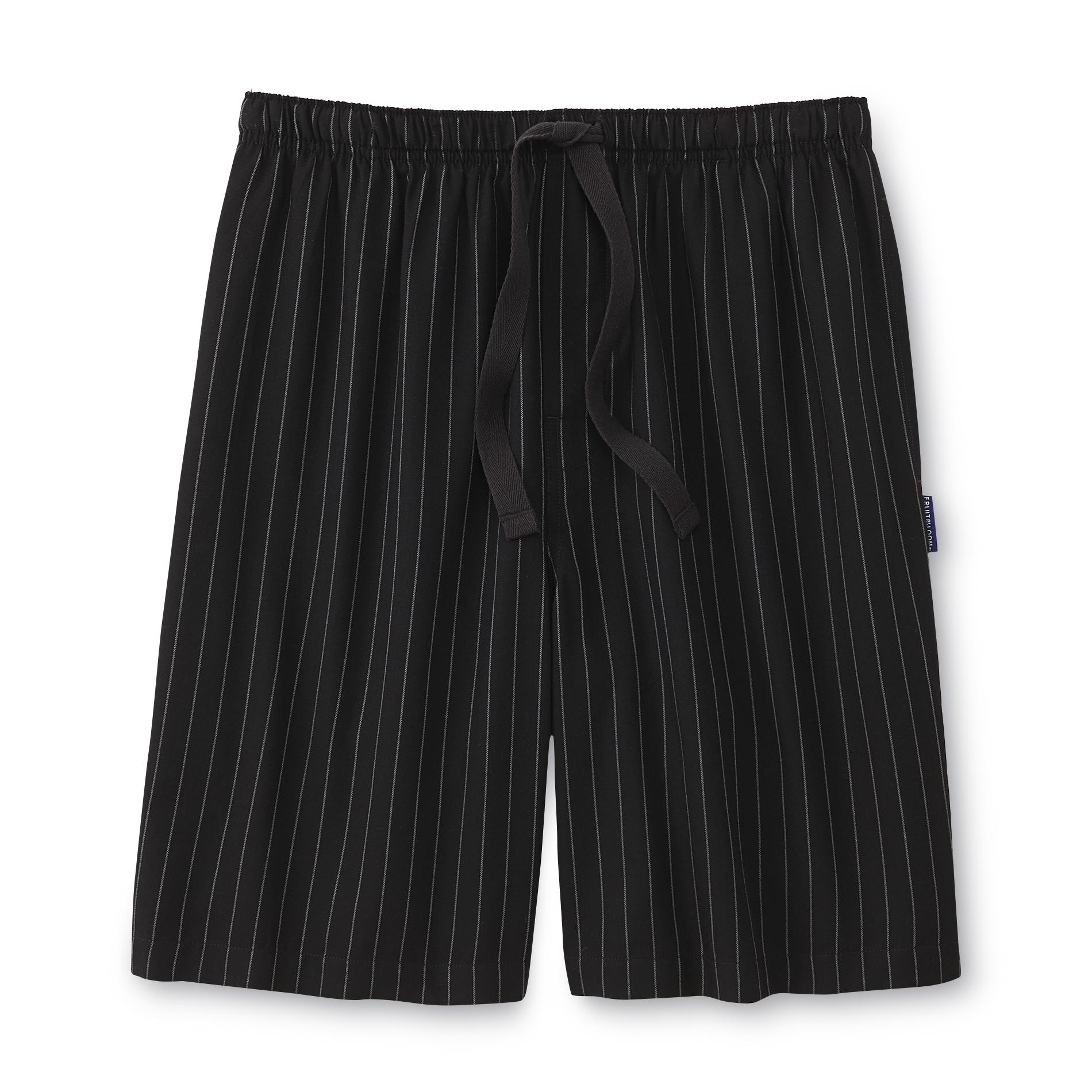 Fruit of the Loom Men's Lounge Shorts Striped