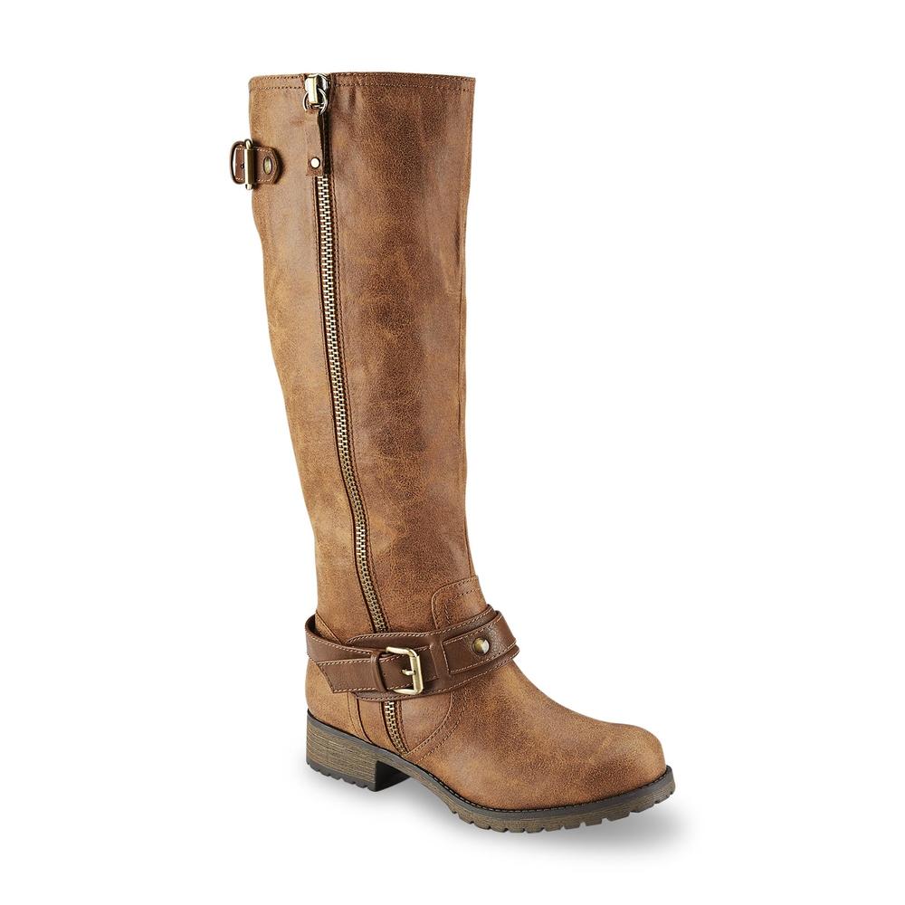 Wear Ever Women's Dixie Brown Riding Boot