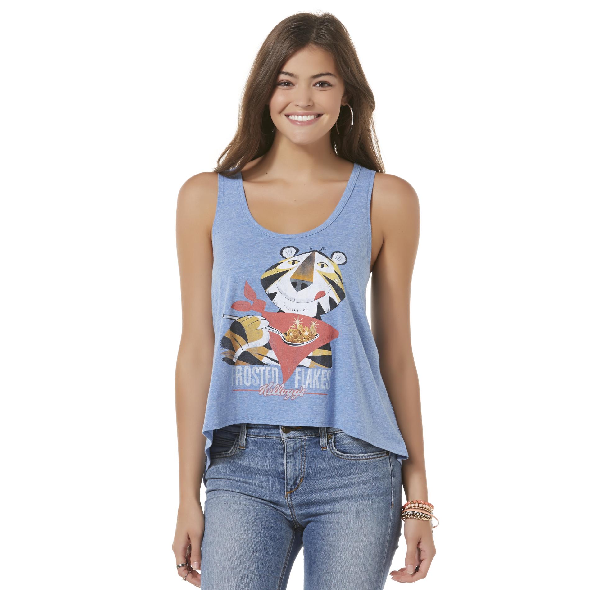 Frosted Flakes Junior's Sleeveless Top - Tony the Tiger