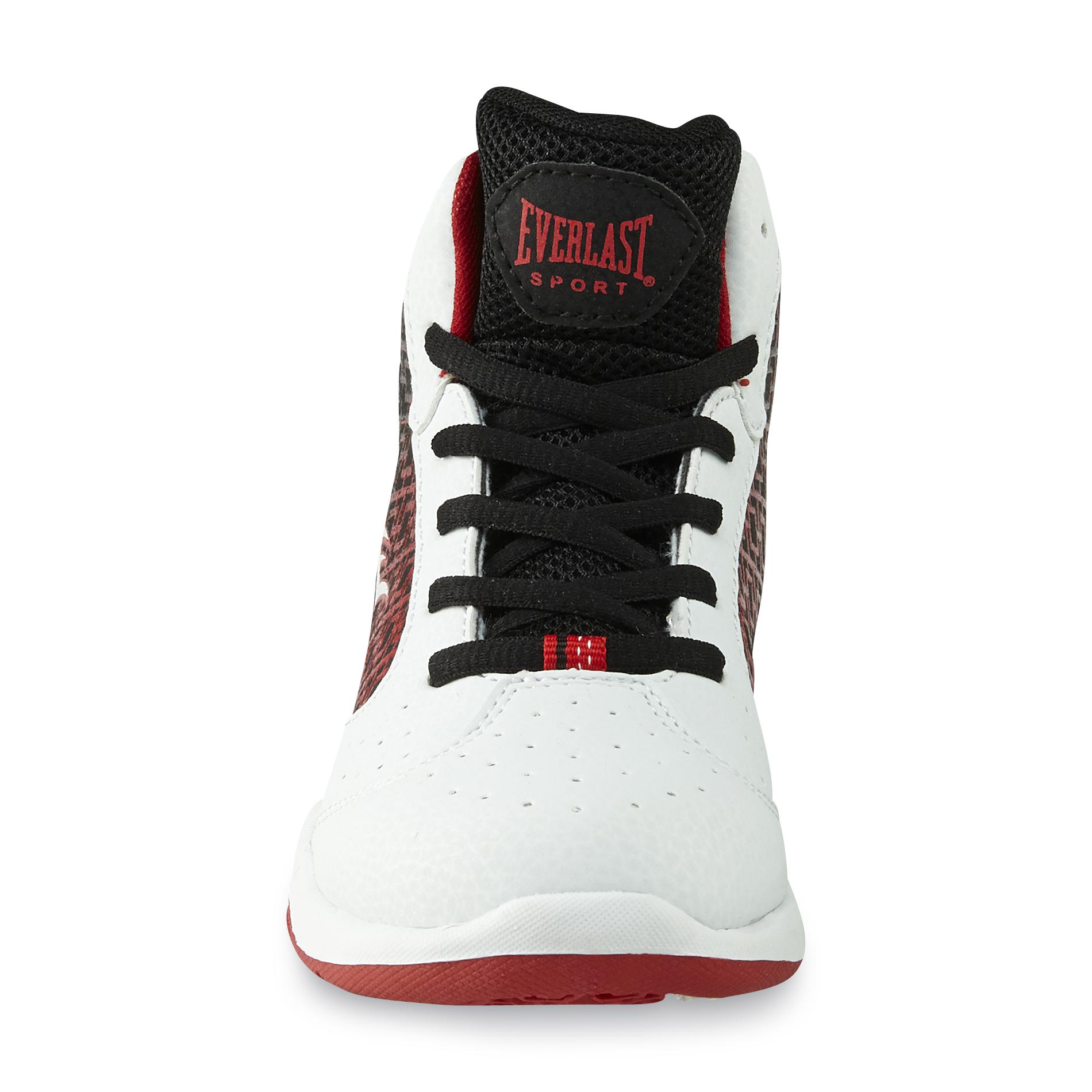 Everlast&reg; Sport Boy's Code White/Black/Red Basketball Shoe