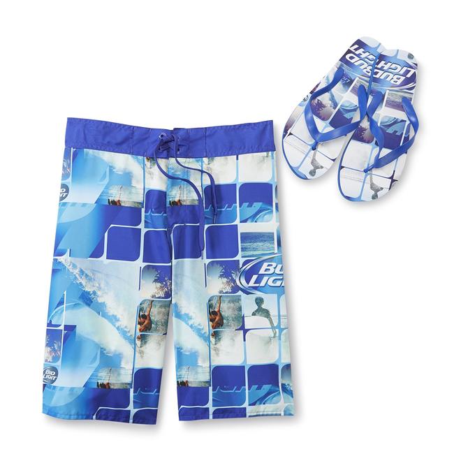 bud light flip flops