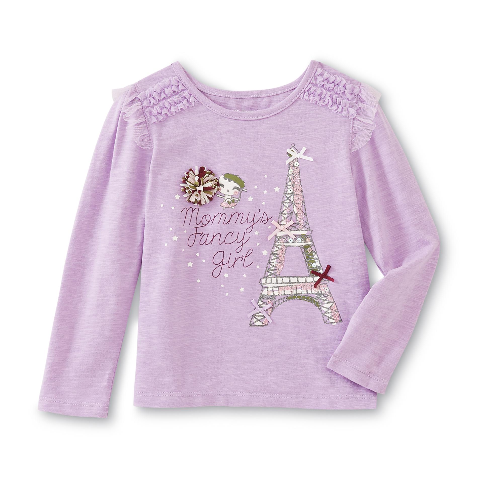 WonderKids Infant & Toddler Girl's Long-Sleeve Embellished Shirt - Paris